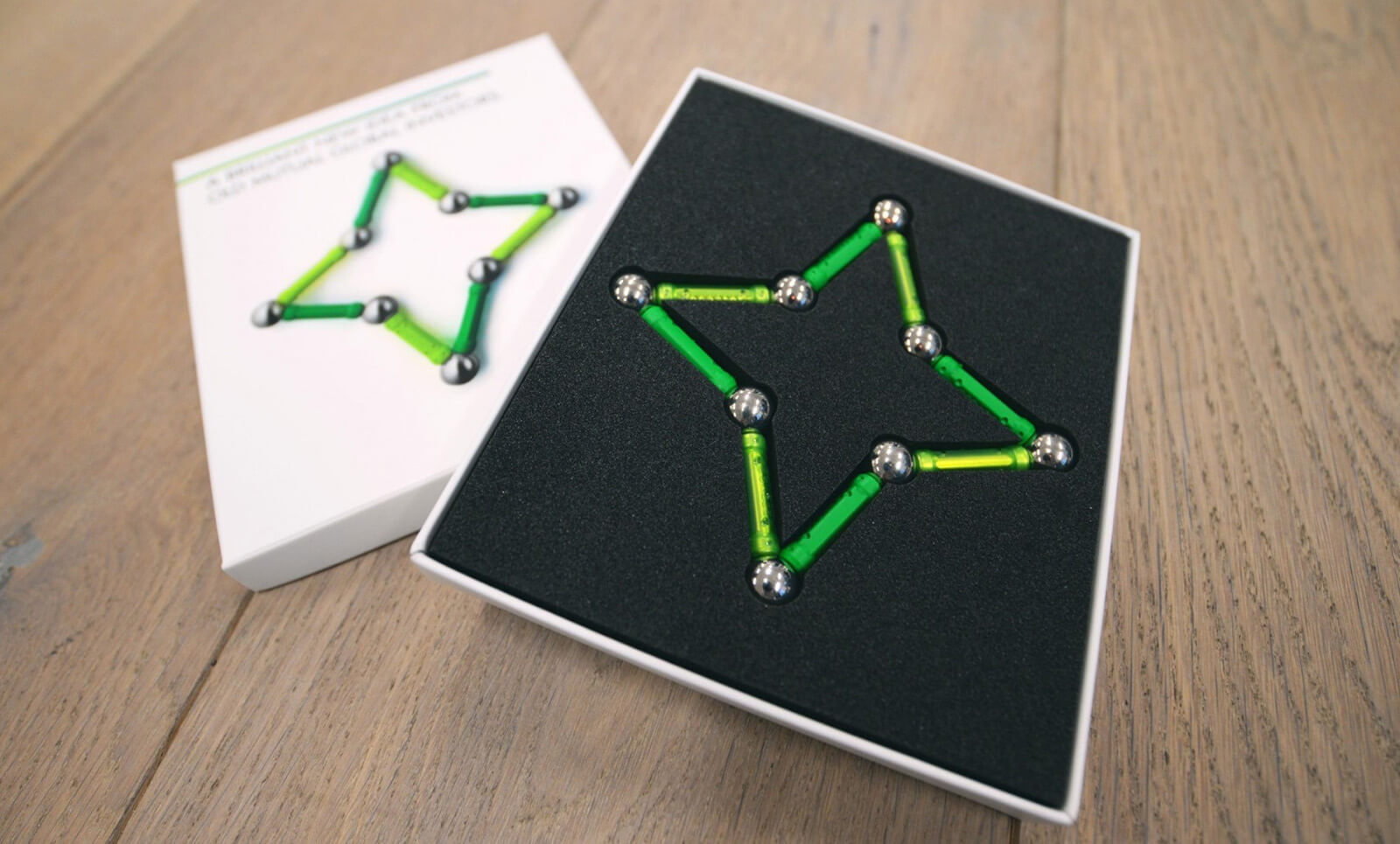 Two stars made otu of Geomag